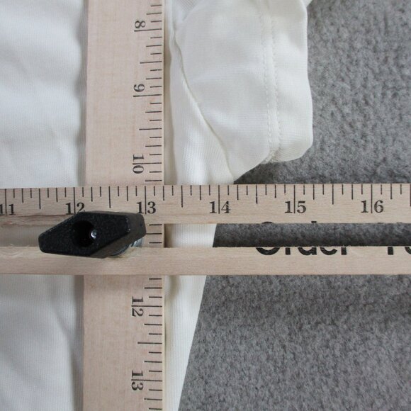 Air Jordan x Travis Scott Shirt Womens XS Slim Sail Cropped Crop Top NWT FQ7805 - Picture 9 of 11